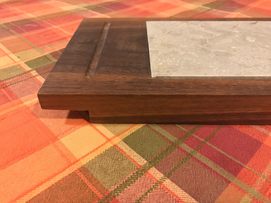 1-1/8” Walnut and Marble Dinner Hearth